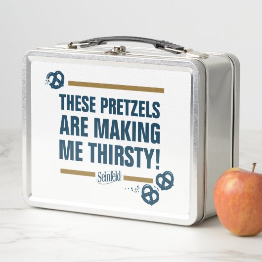 Seinfeld | "Deze pretzels" Typografie Grafisch (In situ)