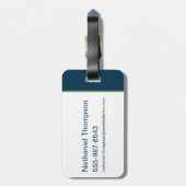 Seinfeld | "Deze pretzels" Typografie Grafisch Bagagelabel (Achterkant verticaal)