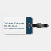 Seinfeld | "Deze pretzels" Typografie Grafisch Bagagelabel (Achterkant horizontaal)