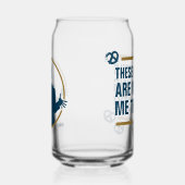 Seinfeld | "Deze pretzels" Typografie Grafisch Blikvorm Glas (Rechts)