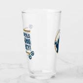 Seinfeld | "Deze pretzels" Typografie Grafisch Glas (Links)