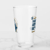 Seinfeld | "Deze pretzels" Typografie Grafisch Glas (Rechts)