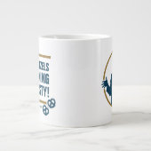 Seinfeld | "Deze pretzels" Typografie Grafisch Grote Koffiekop (Voorkant)