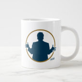 Seinfeld | "Deze pretzels" Typografie Grafisch Grote Koffiekop (Rechts)