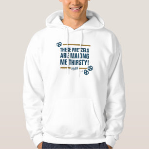 Seinfeld   "Deze pretzels" Typografie Grafisch Hoodie