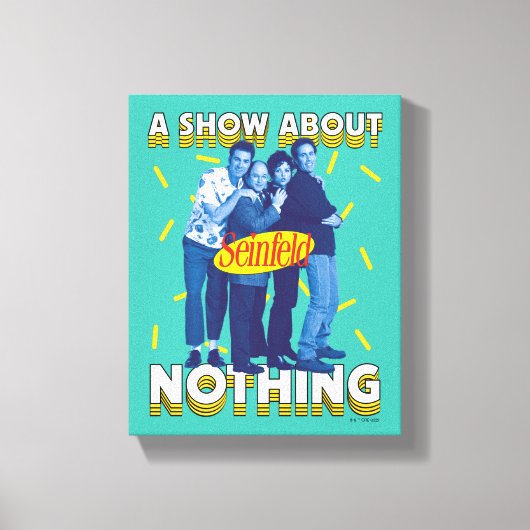 Seinfeld | Een Show over niets Canvas Afdruk (Voorkant)