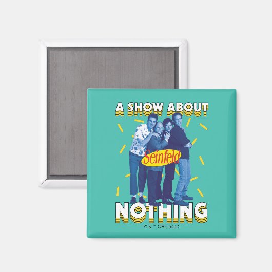 Seinfeld | Een Show over niets Magneet (Voorkant / Achterkant)
