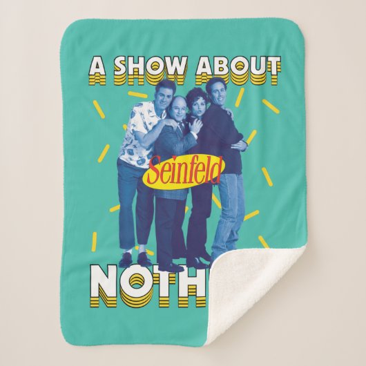 Seinfeld | Een Show over niets Sherpa Deken (Voorkant)