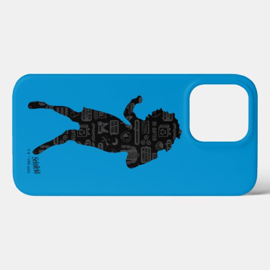 Seinfeld | Elaine Dance Silhouette Case-Mate iPhone Case (Achterkant (horizontaal))