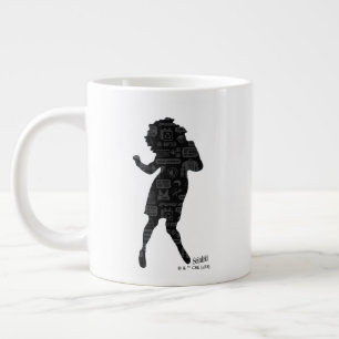 Seinfeld   Elaine Dance Silhouette Grote Koffiekop