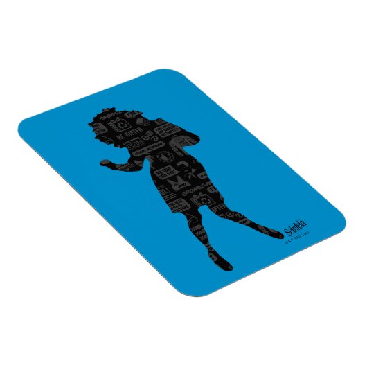 Seinfeld | Elaine Dance Silhouette Magneet (Rechterzijde)