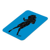 Seinfeld | Elaine Dance Silhouette Magneet (Linkerzijde)