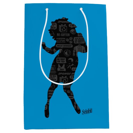 Seinfeld | Elaine Dance Silhouette Medium Cadeauzakje (Voorkant)