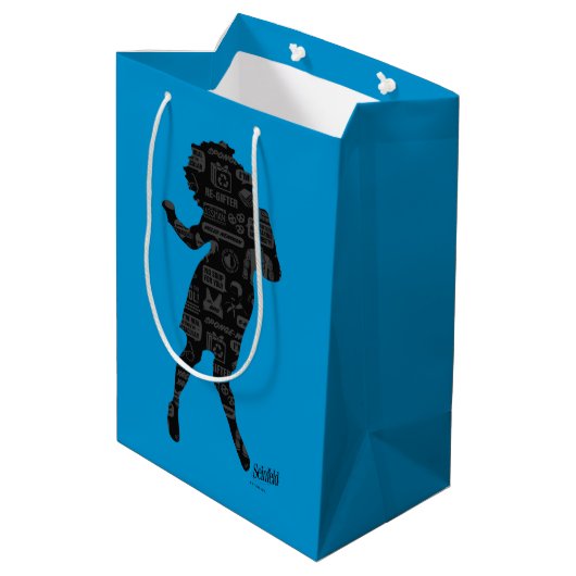 Seinfeld | Elaine Dance Silhouette Medium Cadeauzakje (Achterkant Gekanteld)