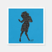 Seinfeld | Elaine Dance Silhouette Servet (Voorkant)