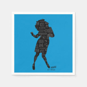 Seinfeld   Elaine Dance Silhouette Servet