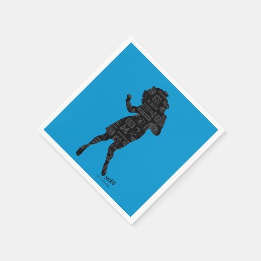 Seinfeld | Elaine Dance Silhouette Servet (Hoek)