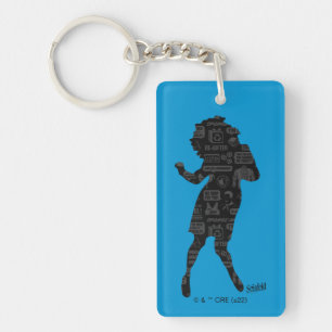 Seinfeld   Elaine Dance Silhouette Sleutelhanger