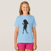 Seinfeld | Elaine Dance Silhouette T-shirt (Voorkant volledig)