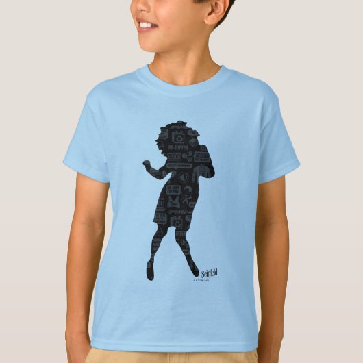 Seinfeld | Elaine Dance Silhouette T-shirt (Voorkant)