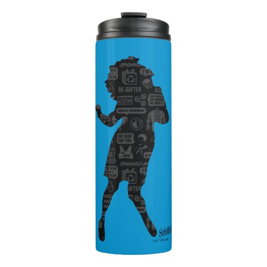 Seinfeld | Elaine Dance Silhouette Thermosbeker (Voorkant)