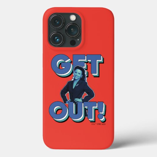 Seinfeld | Elaine - Get Out! Case-Mate iPhone Case (Achterkant)