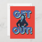 Seinfeld | Elaine - Wegwezen! Briefkaart (Voorkant / Achterkant)