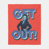 Seinfeld | Elaine - Wegwezen! Fleece Deken (Voorkant)