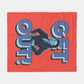 Seinfeld | Elaine - Wegwezen! Fleece Deken (Voorkant (Horizontaal))