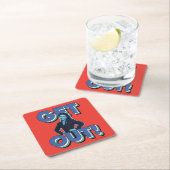 Seinfeld | Elaine - Wegwezen! Kartonnen Onderzetters (Insitu)