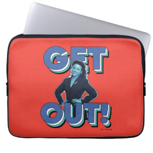 Seinfeld Elaine - Wegwezen! Laptop Sleeve