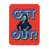 Seinfeld | Elaine - Wegwezen! Magneet (Verticaal)