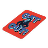 Seinfeld | Elaine - Wegwezen! Magneet (Linkerzijde)