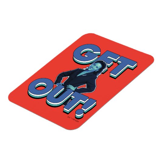 Seinfeld | Elaine - Wegwezen! Magneet (Linkerzijde)