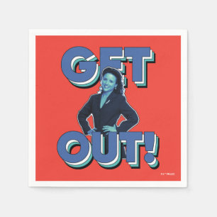 Seinfeld   Elaine - Wegwezen! Servet