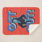 Seinfeld | Elaine - Wegwezen! Sherpa Deken (Voorkant (horizontaal))