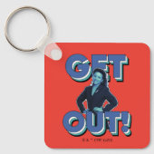 Seinfeld | Elaine - Wegwezen! Sleutelhanger (Voorkant)