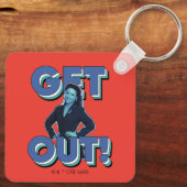 Seinfeld | Elaine - Wegwezen! Sleutelhanger (Achterkant)