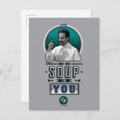 Seinfeld | Geen soep voor u grafisch Briefkaart (Voorkant / Achterkant)