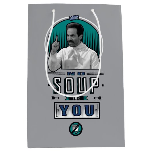 Seinfeld | Geen soep voor u grafisch Medium Cadeauzakje (Voorkant)
