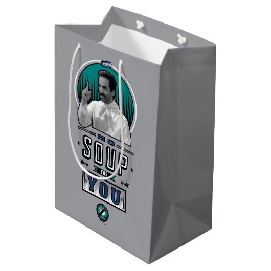Seinfeld | Geen soep voor u grafisch Medium Cadeauzakje (Achterkant Gekanteld)
