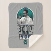 Seinfeld | Geen soep voor u grafisch Sherpa Deken (Voorkant)