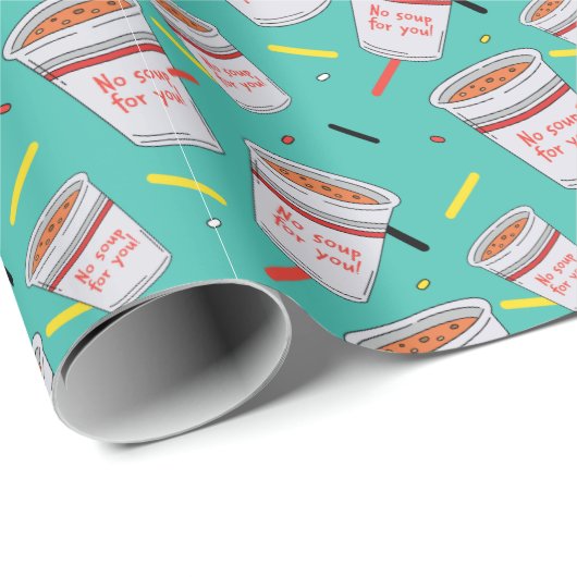 Seinfeld | Geen soep voor uw patroon Cadeaupapier (Rol Hoek)