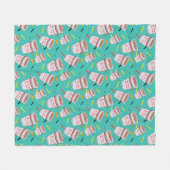 Seinfeld | Geen soep voor uw patroon Fleece Deken (Voorkant (Horizontaal))