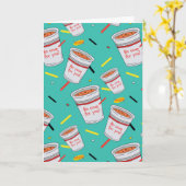 Seinfeld | Geen soep voor uw patroon Kaart (Gele Bloem)