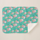 Seinfeld | Geen soep voor uw patroon Sherpa Deken (Voorkant (horizontaal))