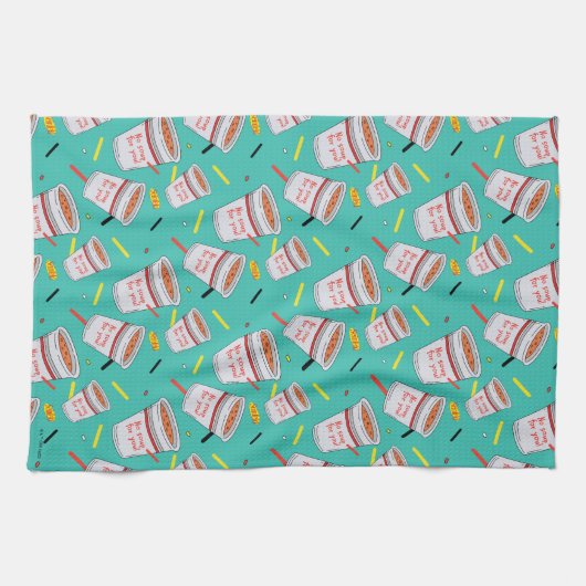 Seinfeld | Geen soep voor uw patroon Theedoek (Horizontaal)