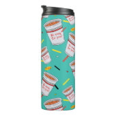 Seinfeld | Geen soep voor uw patroon Thermosbeker (Geroteerd rechts)