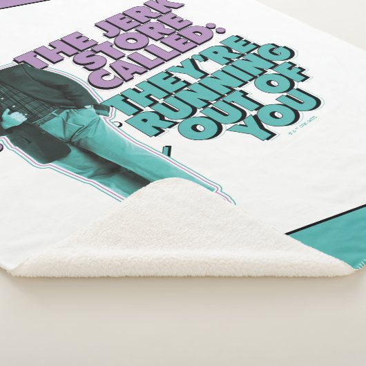 Seinfeld | George Costanza "De Jerk Store genaamd" Sherpa Deken (3/4)