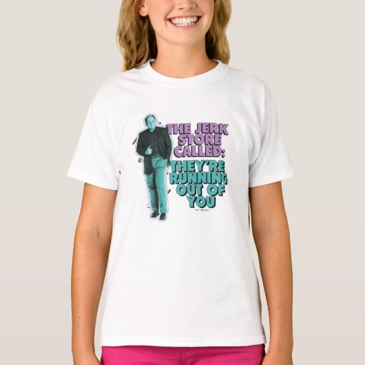 Seinfeld | George Costanza "De Jerk Store genaamd" T-shirt (Voorkant)